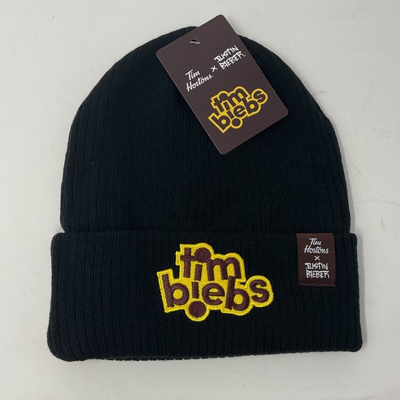 NWT Justin Bieber Tim Hortons Beanie Toque Hat - Picture 1 of 4